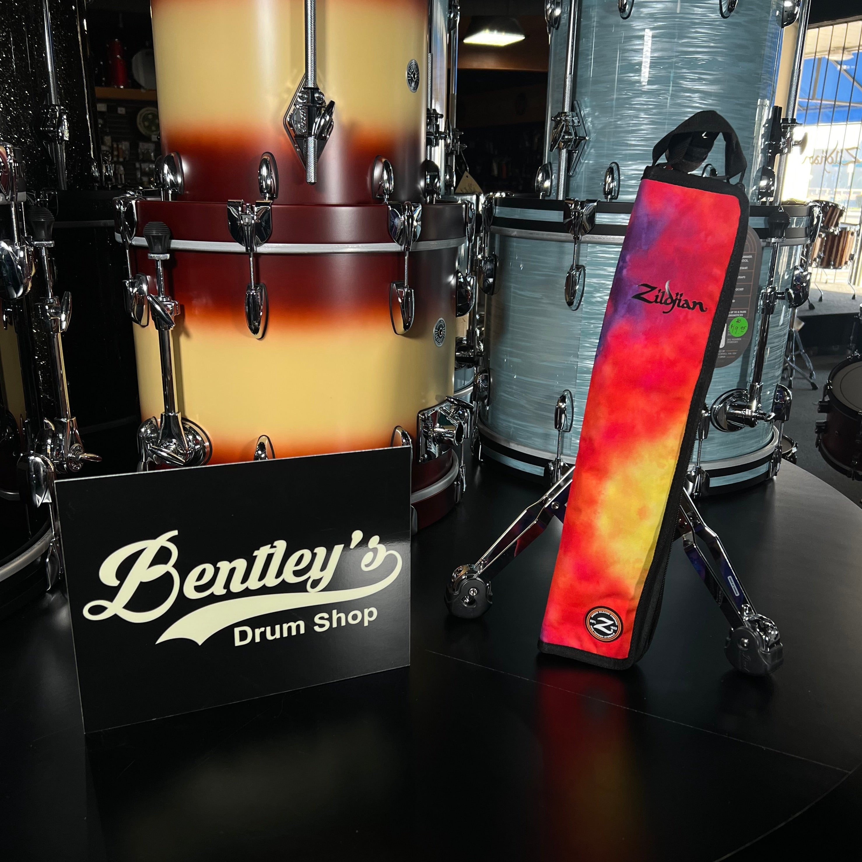 Mini sac pour baguettes Zildjian Student en orange éclaté